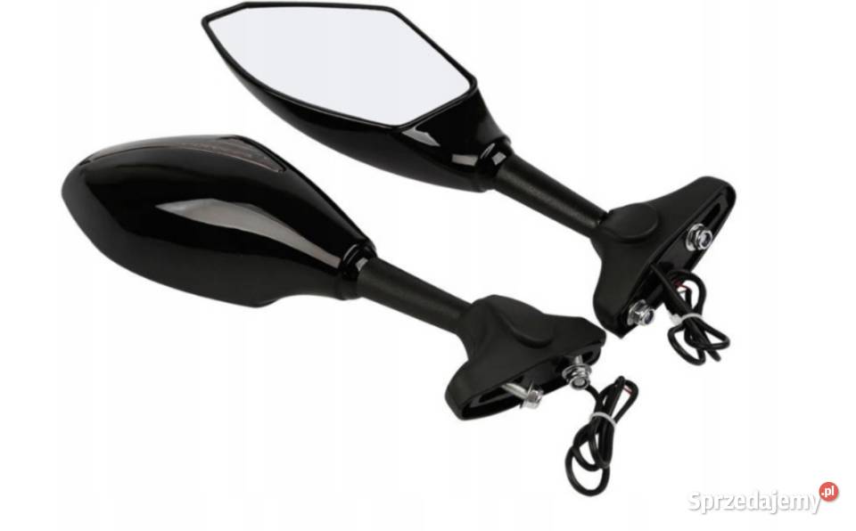 LUSTERKA DO OWIEWKI MOTOCYKLA Z KIERUNKOWSKAZAMI Sosnowiec