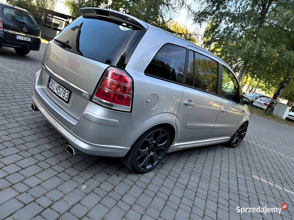 Opel Zafira OPC 7 osobowa 20T 260 LPG Recaro 4/5 Sosnowiec