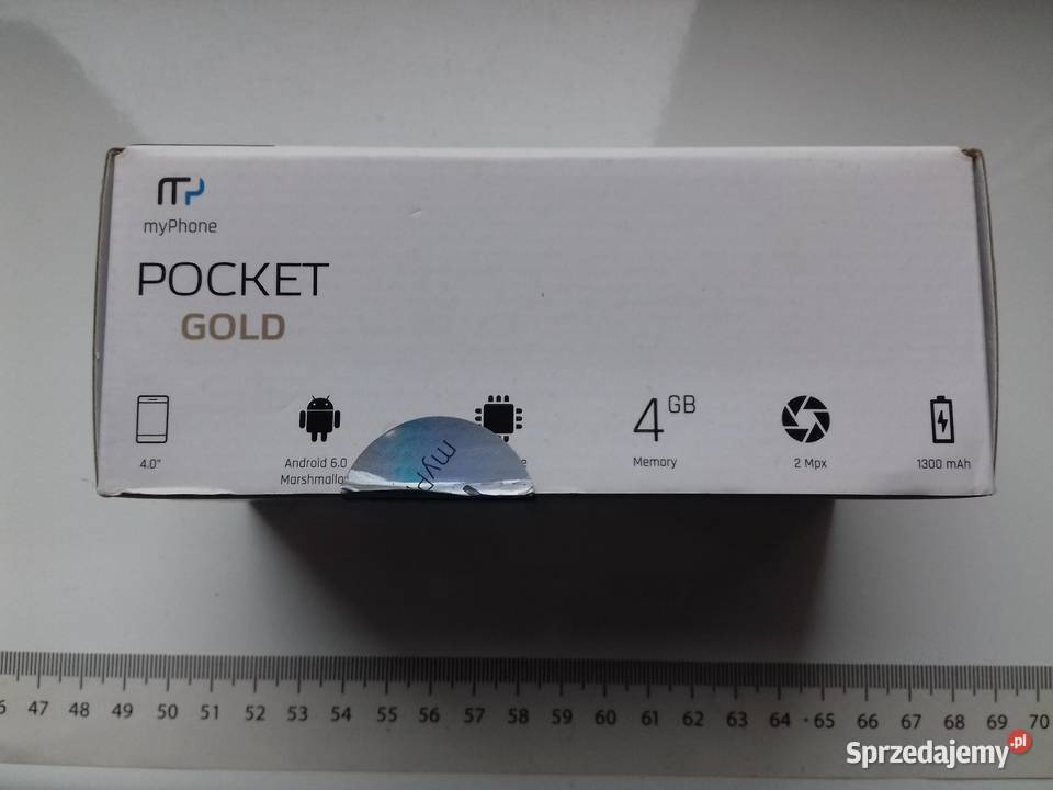 Smartfon MyPhone Pocket Gold w kartoniku ładny Bydgoszcz