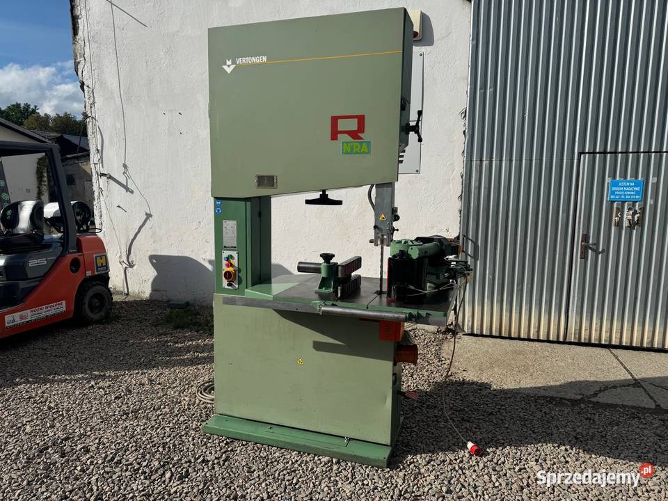 Piła taśmowa rozdzielcza do cięcia lameli i Kalwaria Zebrzydowska