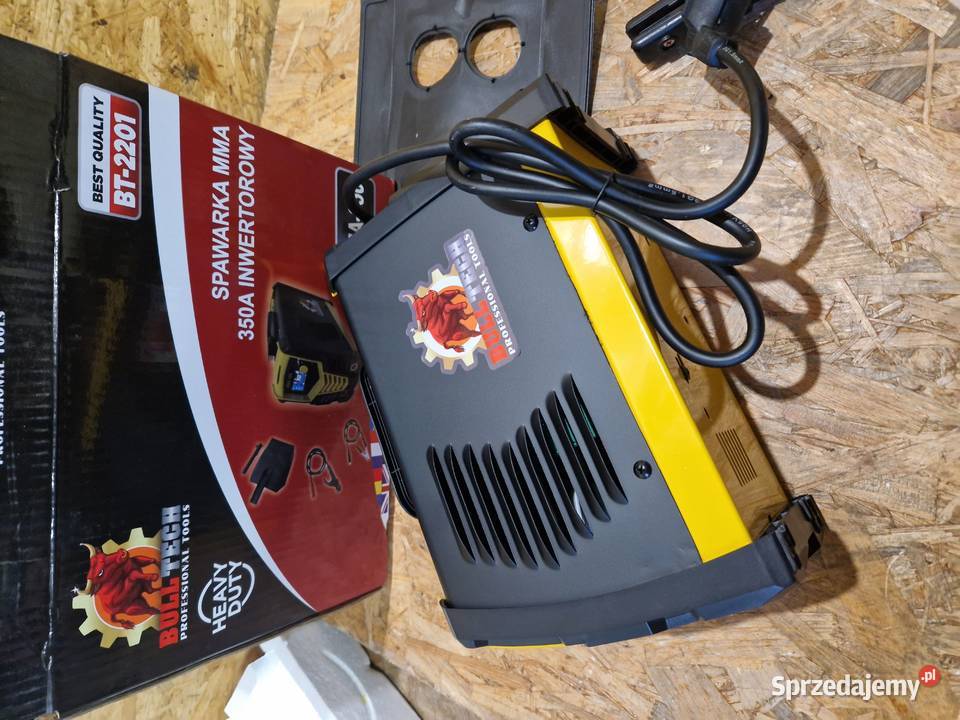 SPAWARKA Inwertorowa MMA bull tech 350 Amper LCD Spawarki inwertorowe Dom i Ogród