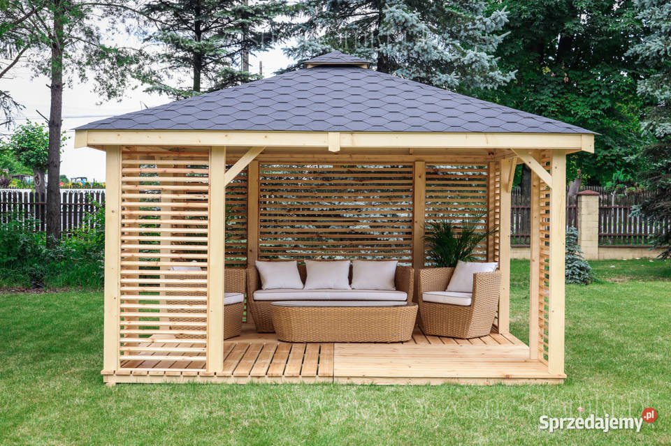 Altana ogrodowa Torino 1 wym 3x4m Producent Piotrków Trybunalski