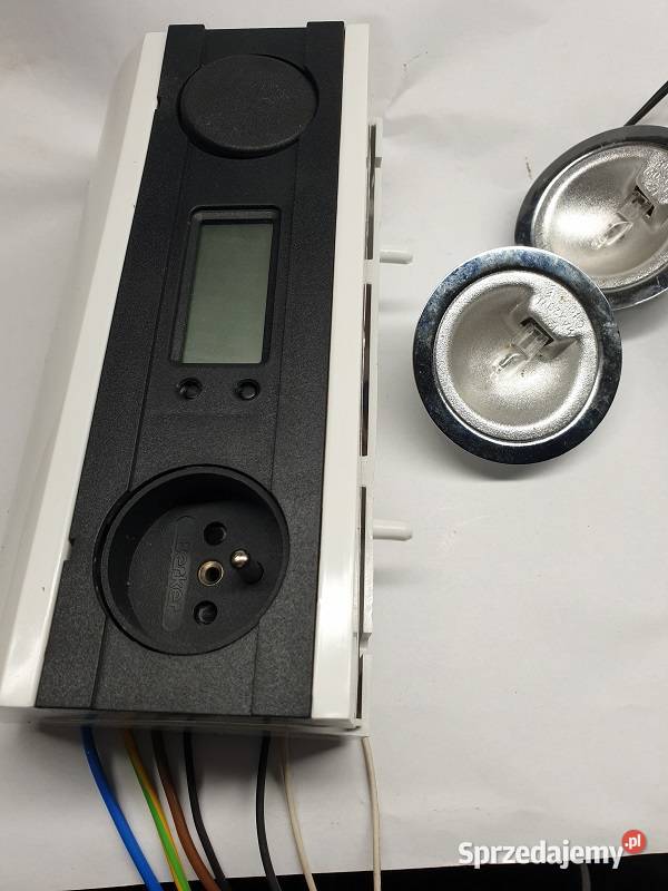 Lampa podpółkowa z zegarem warmińsko-mazurskie Reszel