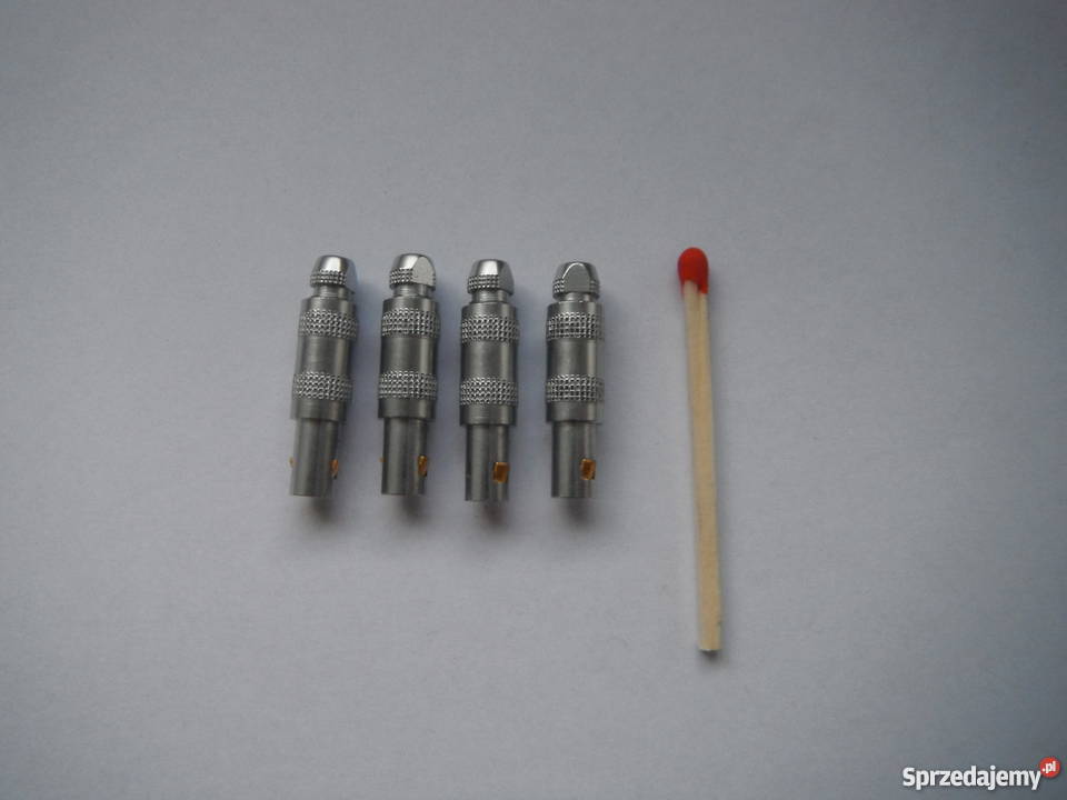 LEMO FAA00250 Wtyk miniaturowy COAX 50 Ohm 1 pin Barak