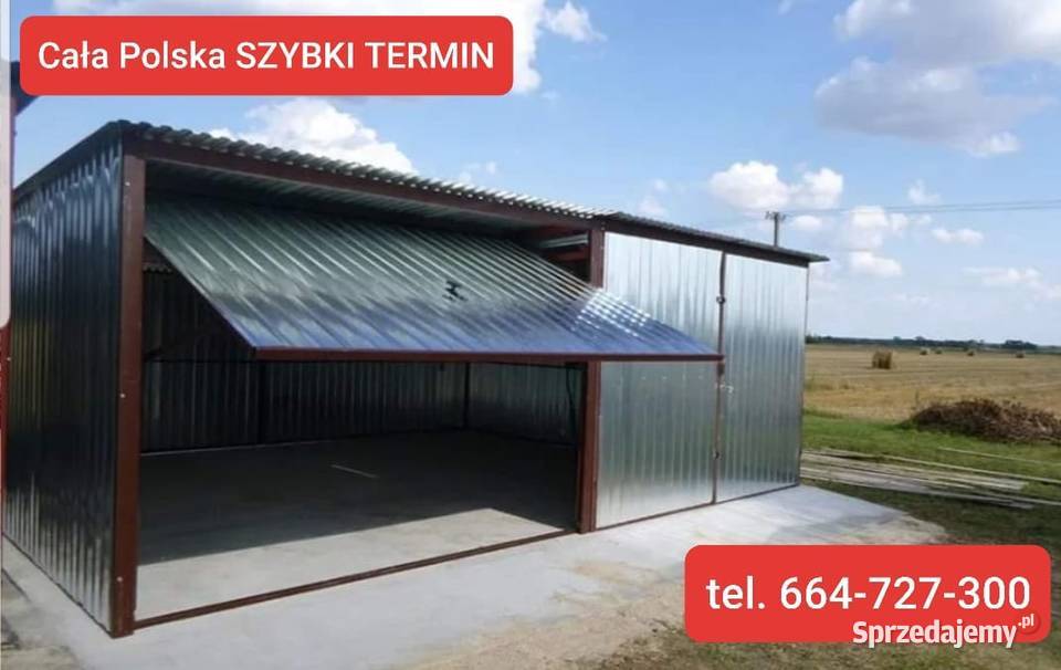 Garaż Garaże Blaszak Schowek PROMOCJA Kraj Łódź