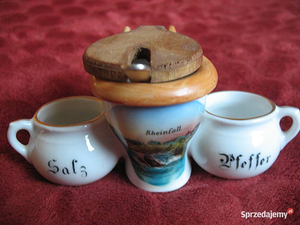 Sól i pieprz Sedes i nocniki 6 x 13 x 7 mazowieckie Siedlce sprzedam