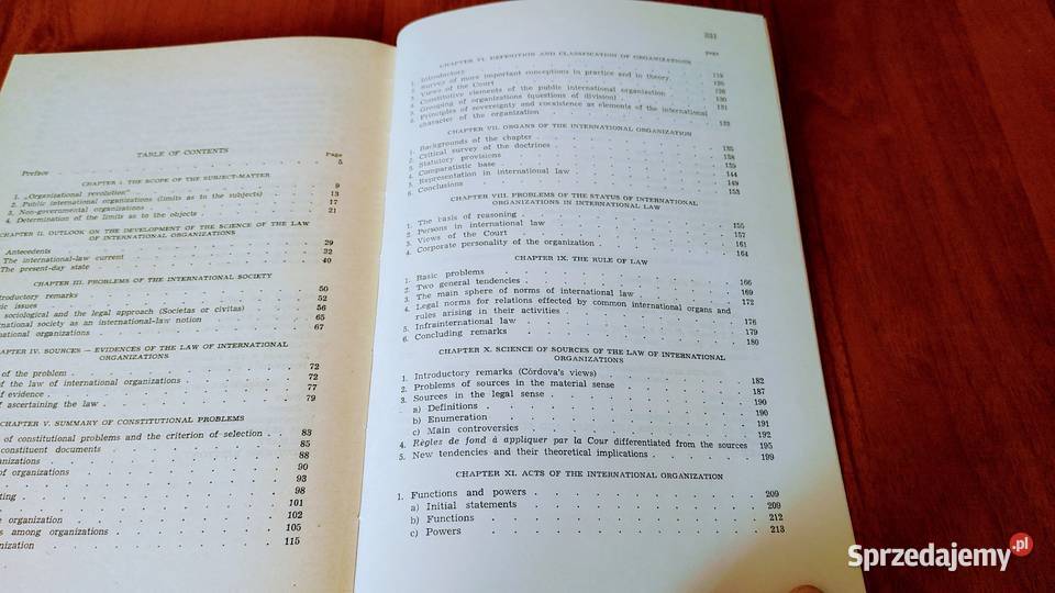 Organizacje międzynarodowe systematyczny zarys Książki naukowe i popularnonaukowe Kultura i Rozrywka Gdańsk sprzedam