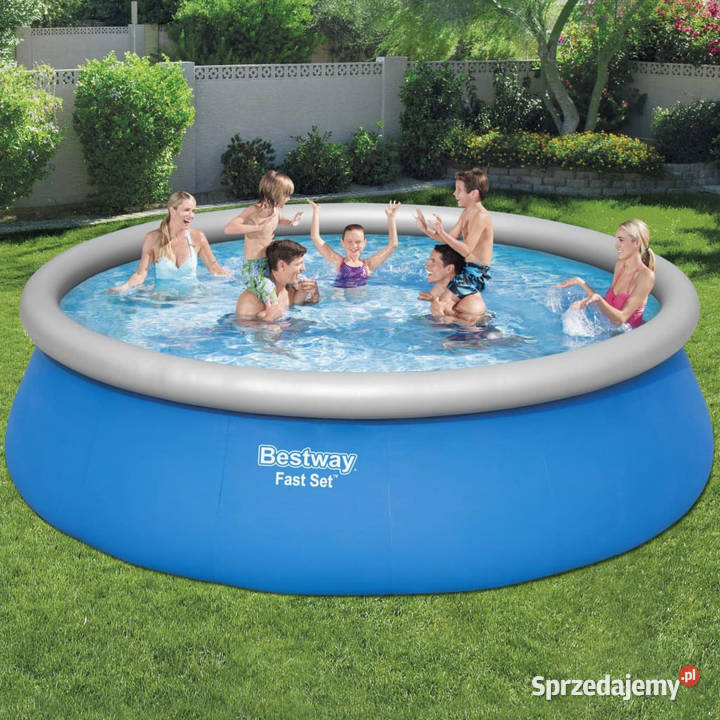Bestway Basen dmuchany Fast Set okrągły 457x122 mazowieckie