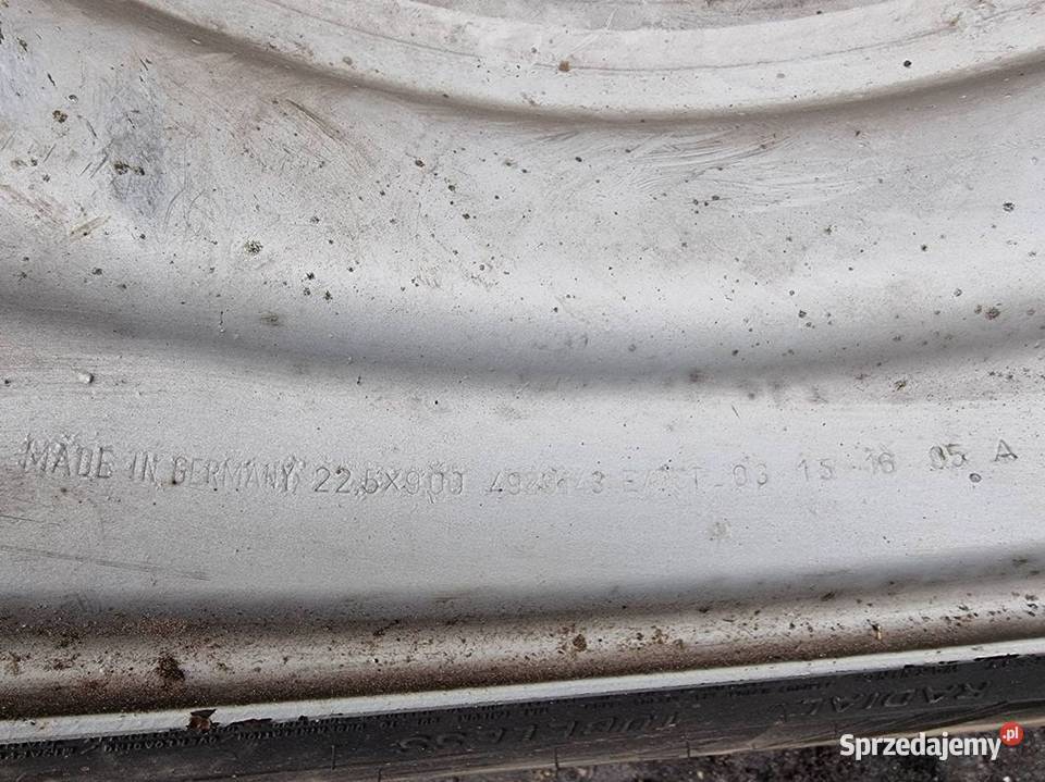 OPONA 225 NAPĘDOWA MAN TGX 18440 DUNLOP SP446 Lipno