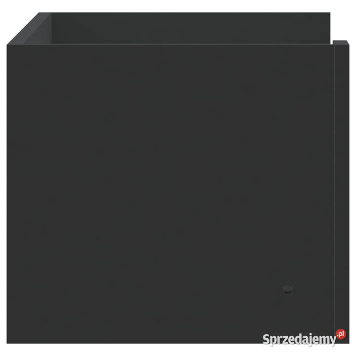 Półka ścienna czarna 705x35x305 materiał Półki Warszawa