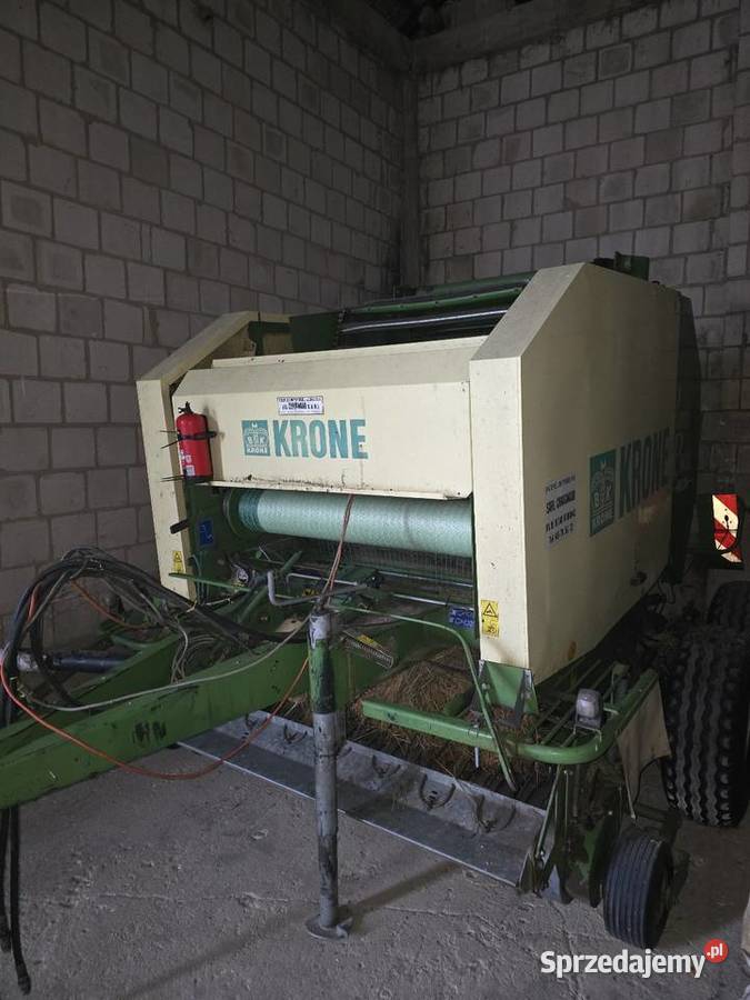 Krone variopack 1500 tandem sterownik zmienione Owijanie siatką Wólka Poduchowna