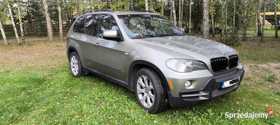 BMW X5 4x4 7 osobowy Rok produkcji 2007 X5 Białystok sprzedam