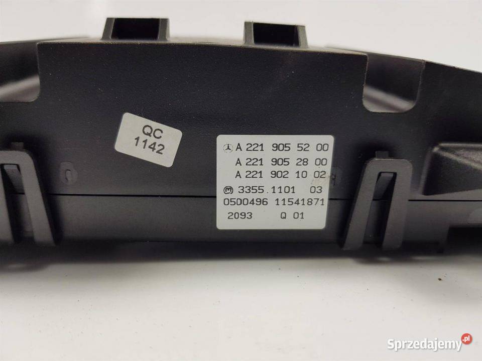 PANEL S350 W221 A2219055200 Lipno