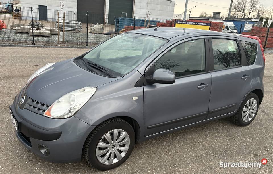 Nissan Note 14 benzyna z 2007 roku sprawny z Gostyń