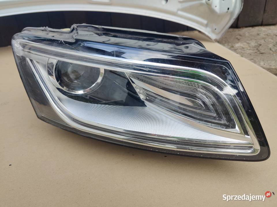 Lampa przednia prawa audi Q5 łódzkie Łódź sprzedam