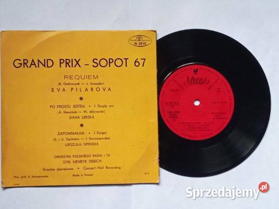 Grand Prix Sopot 67 Pilarova Lerska Sipińska sprzedam