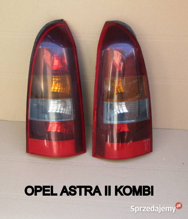 LAMPA TYLNA LEWAPRAWA OPEL ASTRA II G KOMBI osobowe łódzkie Mysłaków