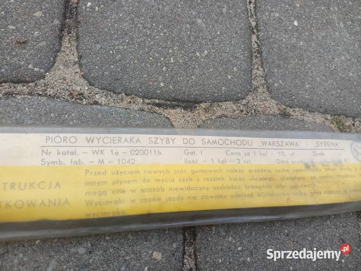 Pióra wycieraczek Warszawa Syrena