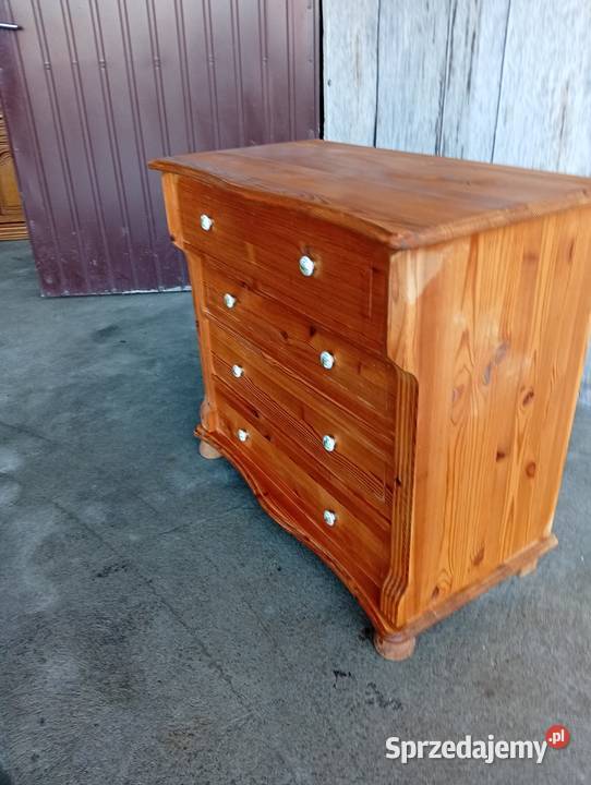 komoda sosnowa z szufladami 356 Komody Byczyna