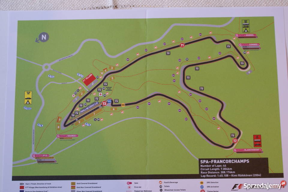 Bilety F1 GP Belgii Poznań sprzedam