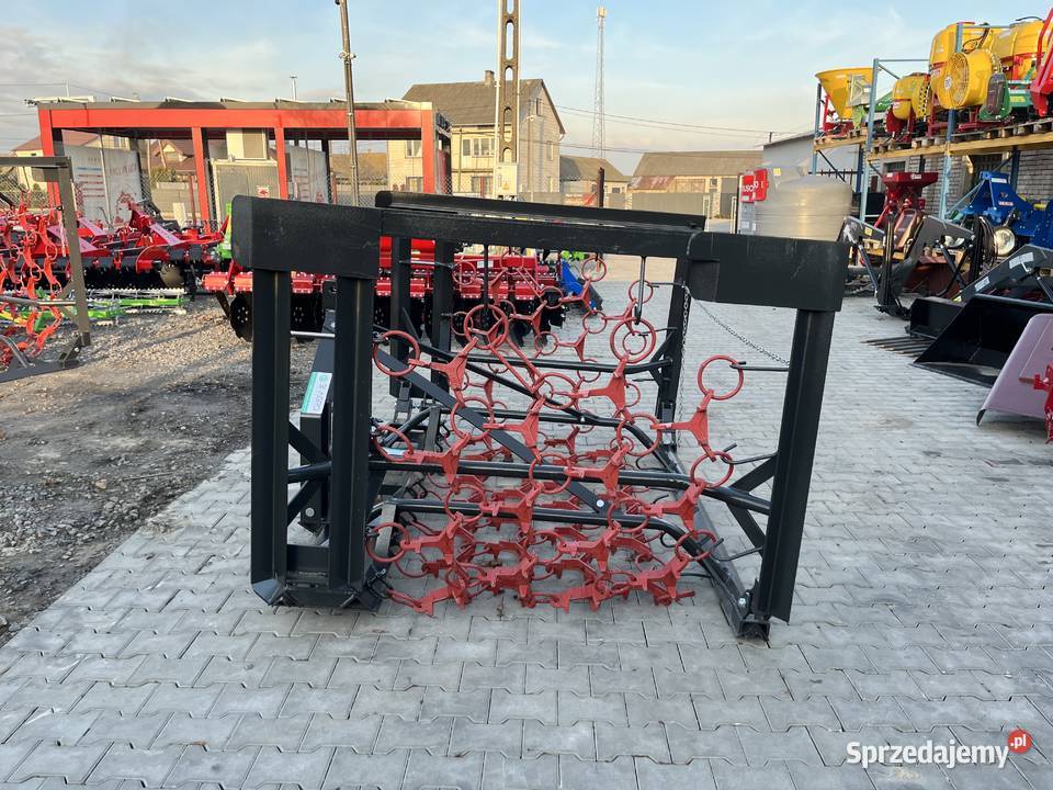 a łąkowopolowa 6m 4ka brona polowa palcowa nieuszkodzony Ostrów Lubelski