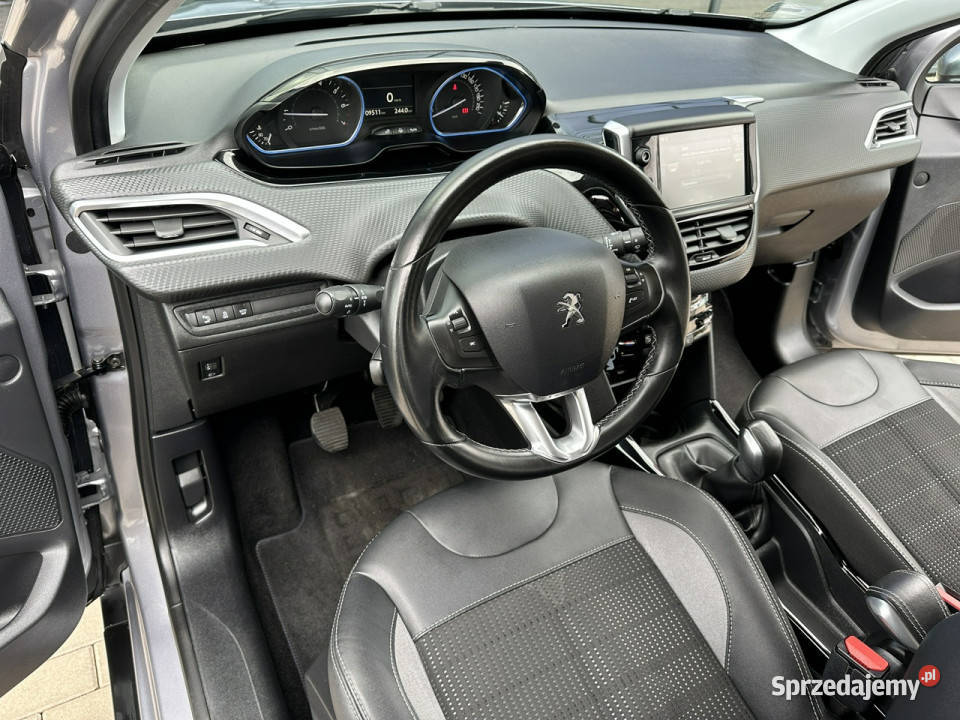 Peugeot 2008 2kplopon Półskóra Czujniki Tempomat 1199cm3 Kąty Opolskie
