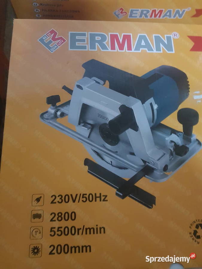 PILARKA TARCZOWA RĘCZNA ERMAN 2w1MOCOWANIETARCZA Głogowa