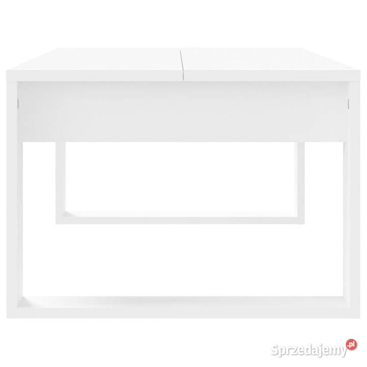 Stolik kawowy biały 102x50x35 materiał Stoły mazowieckie