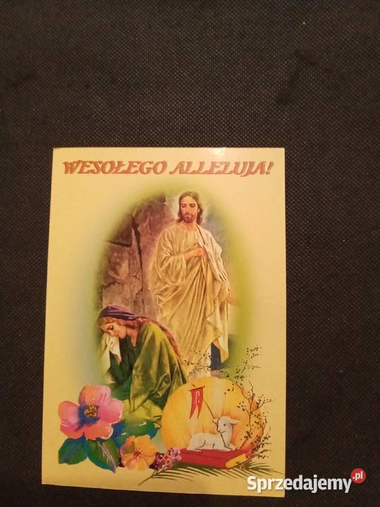 Wesołego alleluja kartka okolicznościowa z Warszawa