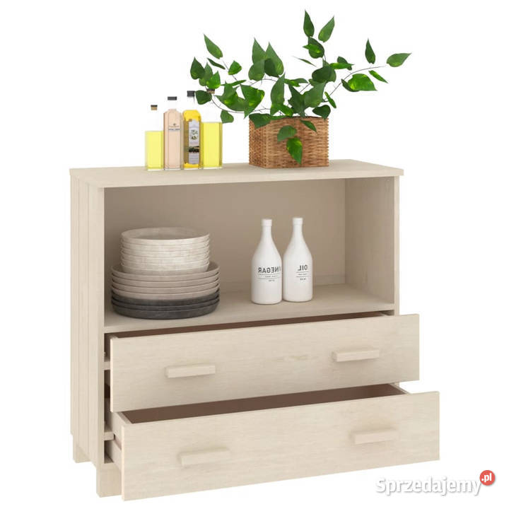 Szafka HAMAR miodowy brąz 85x35x80 drewno mazowieckie Warszawa