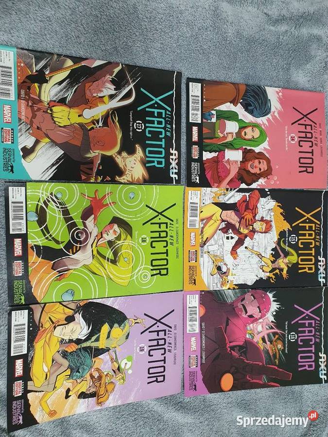 All XFactor zestaw 20tu komiksów USA