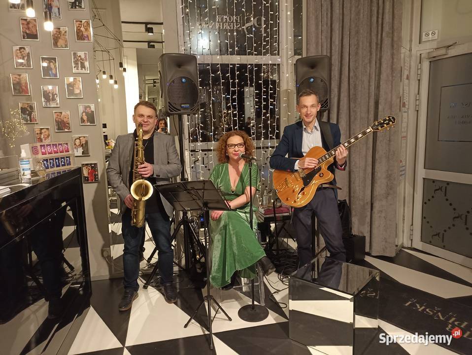 Muzyka na elegancką wigilię firmową Trio jazzowe Warszawa