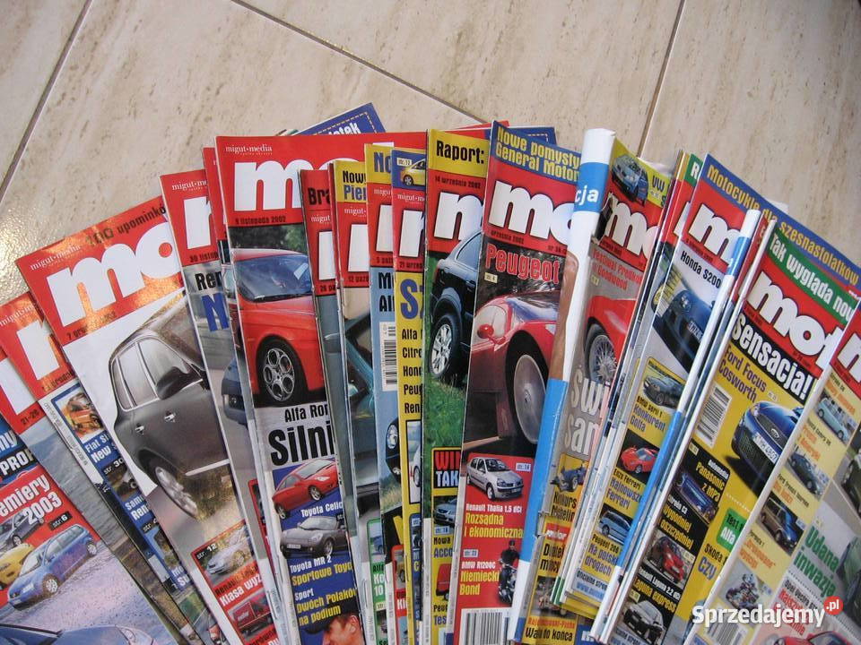 Motor stare czasopisma gazeta tygognik podkarpackie Przemyśl