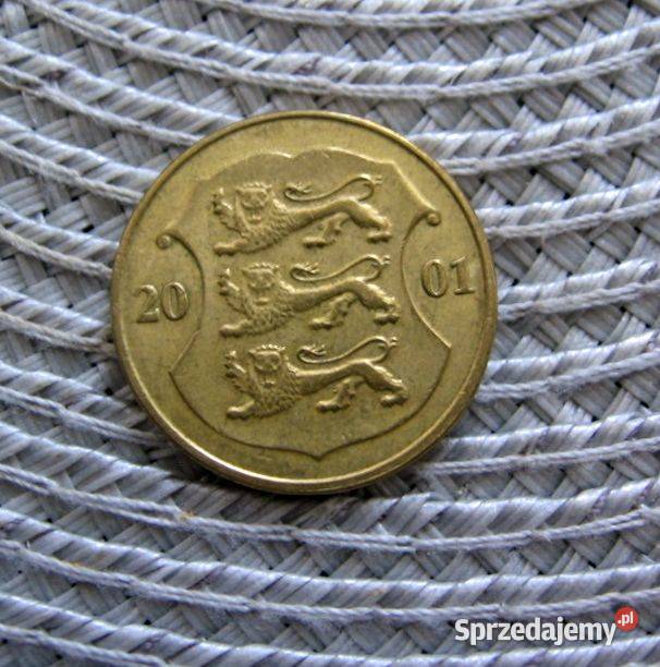 Estonia 1 Korona 2001r wielkopolskie Kalisz