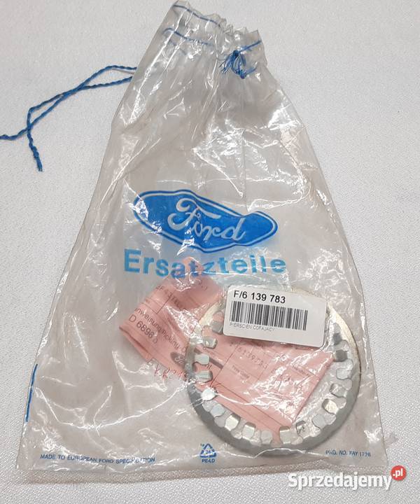 PIERŚCIEŃ COFAJĄCY SKRZYNI AUT FORD FIESTA Pozostałe Pozostałe Mielęcin sprzedam
