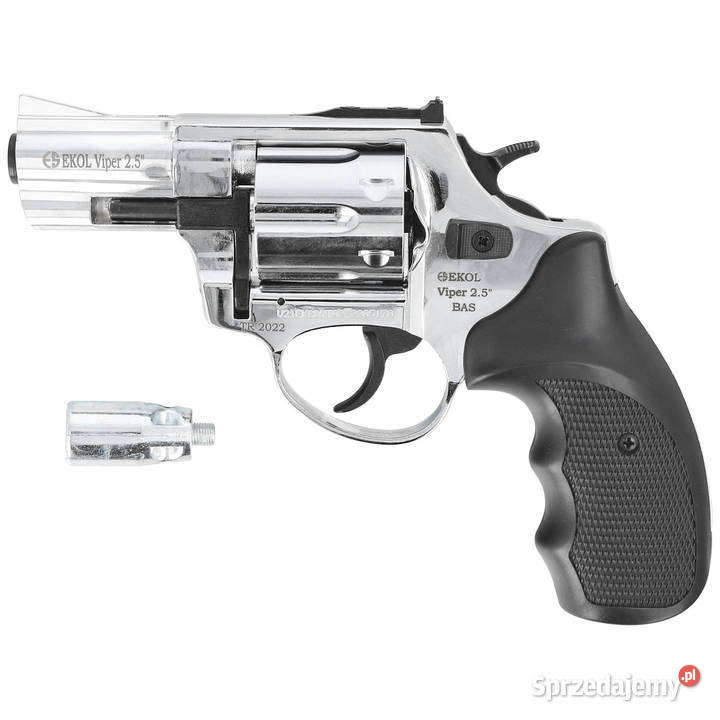 Rewolwer Hukowy 6mm BAS Voltran EKOL Viper 25 Pozostałe wielkopolskie