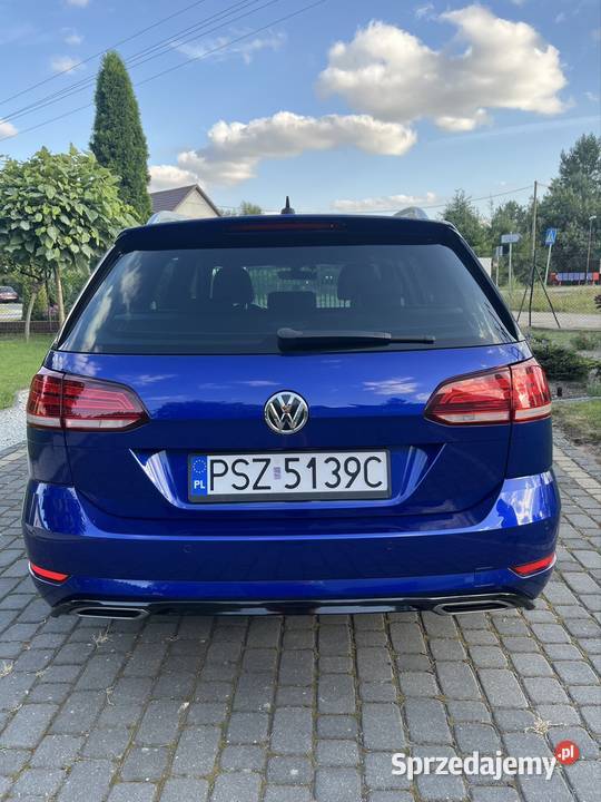 VW Golf VII Rlinebogate wyposażenie Rok produkcji 2019 wielkopolskie Wronki sprzedam