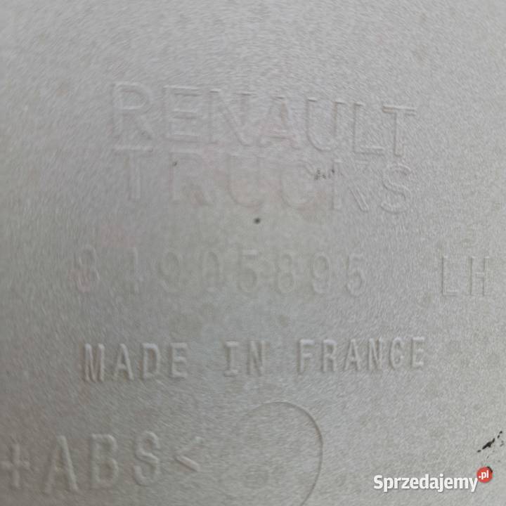 RENAULT RANGE T GAMA ZDERZAK NAROŻNIK OSŁONA Bieleń