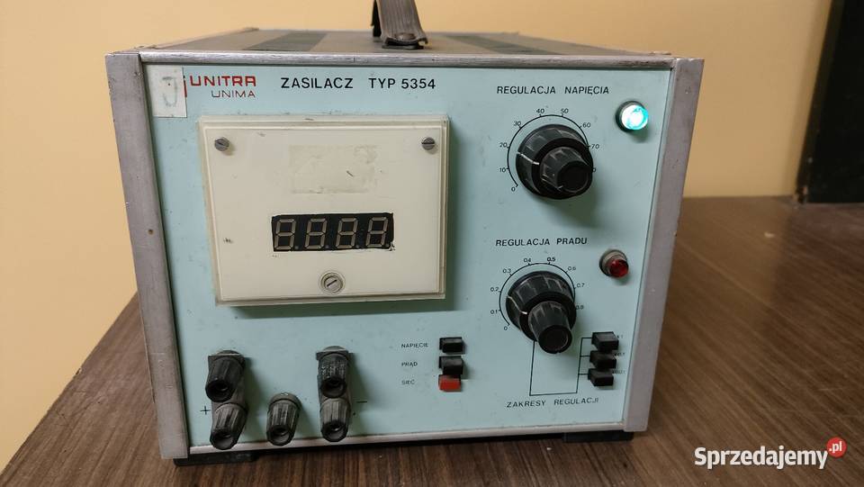 zasilacz laboratoryjny Unitra Unima Typ 5354 Pozostałe zachodniopomorskie Szczecin