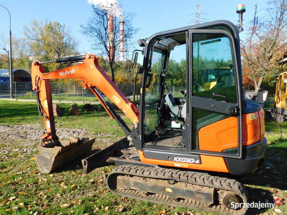 Kubota kx0304 R2019 2100 MTG 2 łyzki Kraków