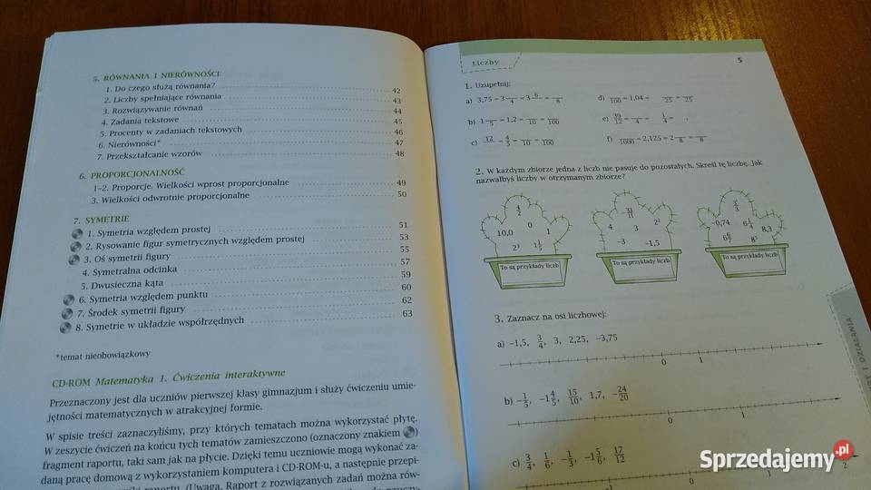 Matematyka z plusem 1 zeszyt ćwiczeń Dobrowolska Gdańsk