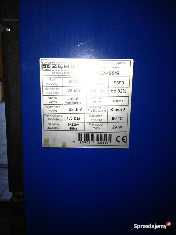 PIEC WĘGLOWY CO ZĘBIEC 25 KW kujawsko-pomorskie Włóki