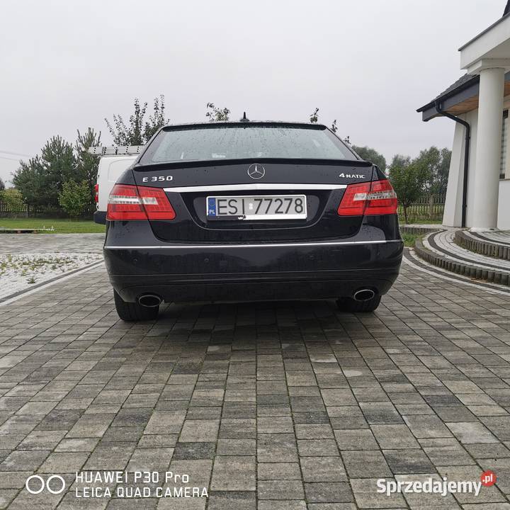 Mercedes W212 35bęzynagaz 7 G tronik 4x4 272KM Warta