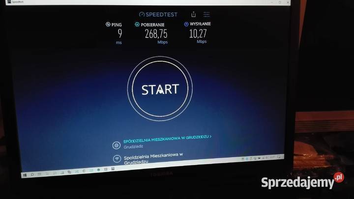 Sprzedam Sprawny laptop TOSHIBA SATELLITE L300 Komputery i Akcesoria