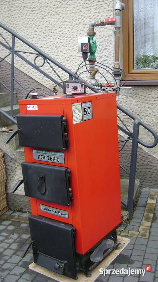 Piec POPTER 13kW dmuchawa komputer Radomsko sprzedam