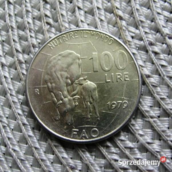 Włochy 100 Lirów FAO Kalisz