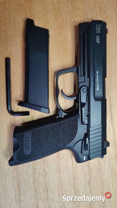 HK HK USP Blow Back 45mm BB CO2 pistolet Wrocław