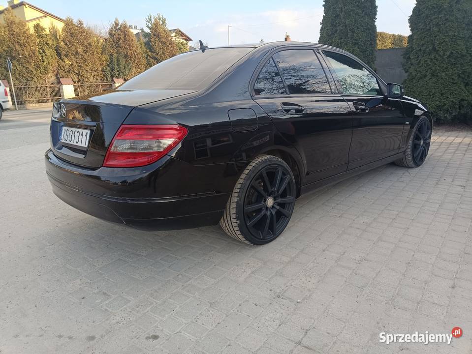 MercedesBenz klasa C220 22 CDI W204 bluetec czarny Jarosław
