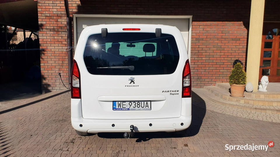 Peugeot Partner 16 BHDI 100 SALON I WŁTempomat Zarejestrowany w Polsce łódzkie Aleksandrów Łódzki