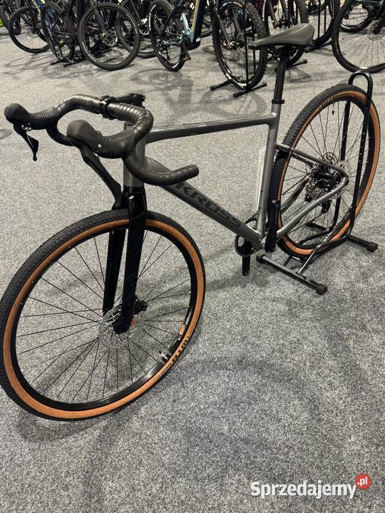 Rower KROSS Gravel Esker 50 Szary Rama L20 Raty Poznań
